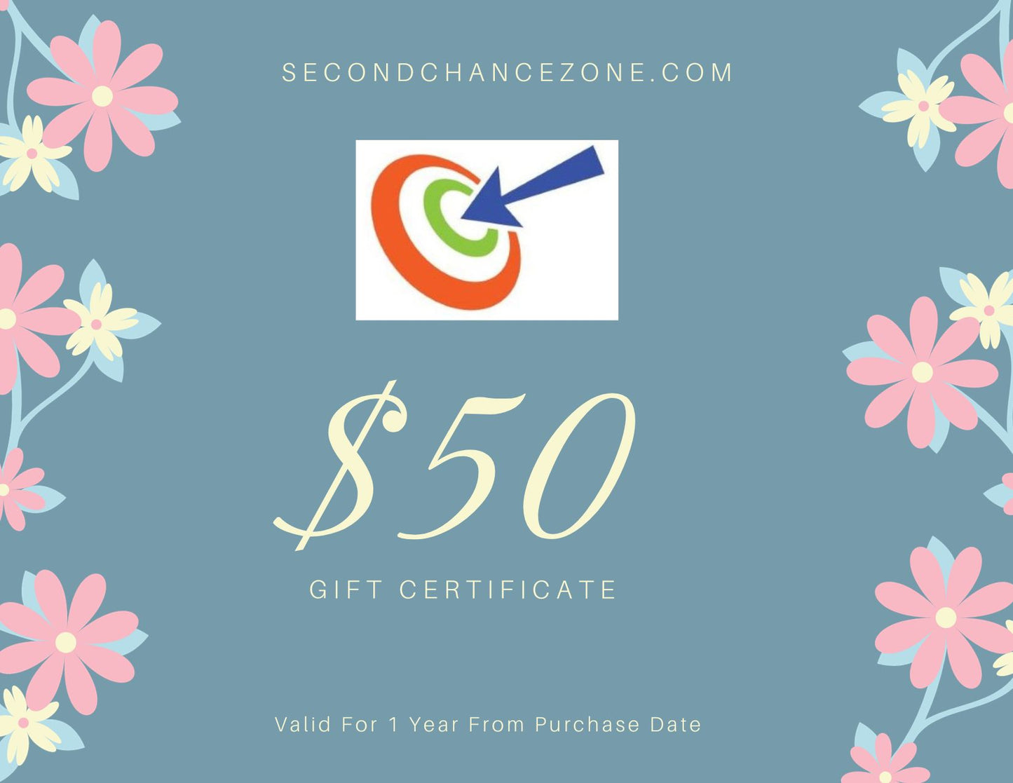 Second Chance Zone Gift Card