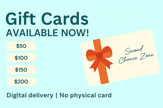 Second Chance Zone Gift Card 🎁