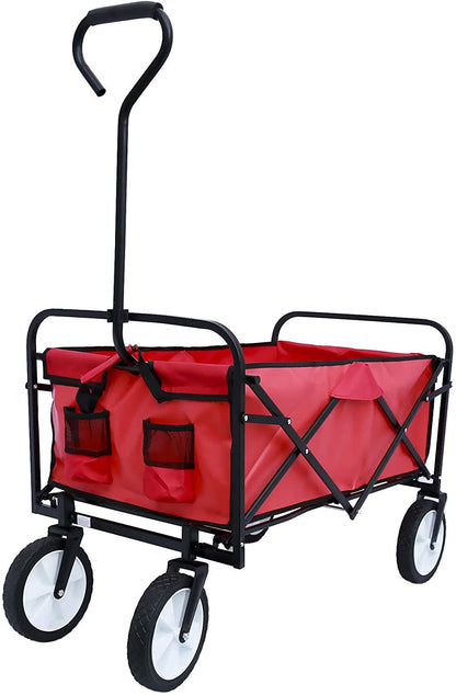 Folding Wagon; Garden, Shopping, Beach Cart