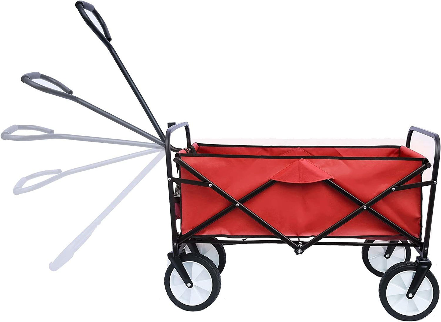 Folding Wagon; Garden, Shopping, Beach Cart