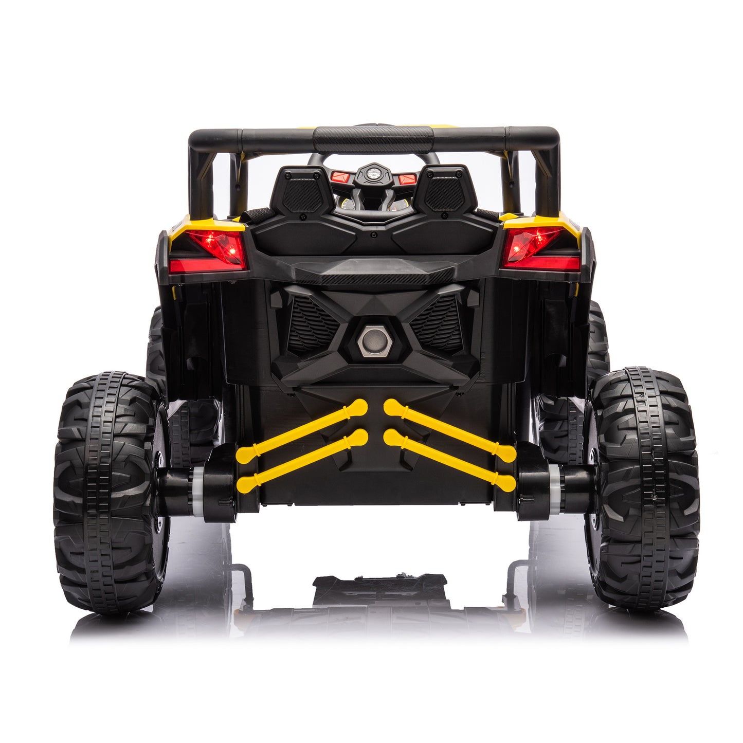 12V Ride On Car with Remote Control,UTV ride on for kid,3-Point Safety Harness, Music Player (USB Port/Volume Knob/Battery Indicator), LED Lights, High-Low Speed Switch - Off-Road Adventure for Kids