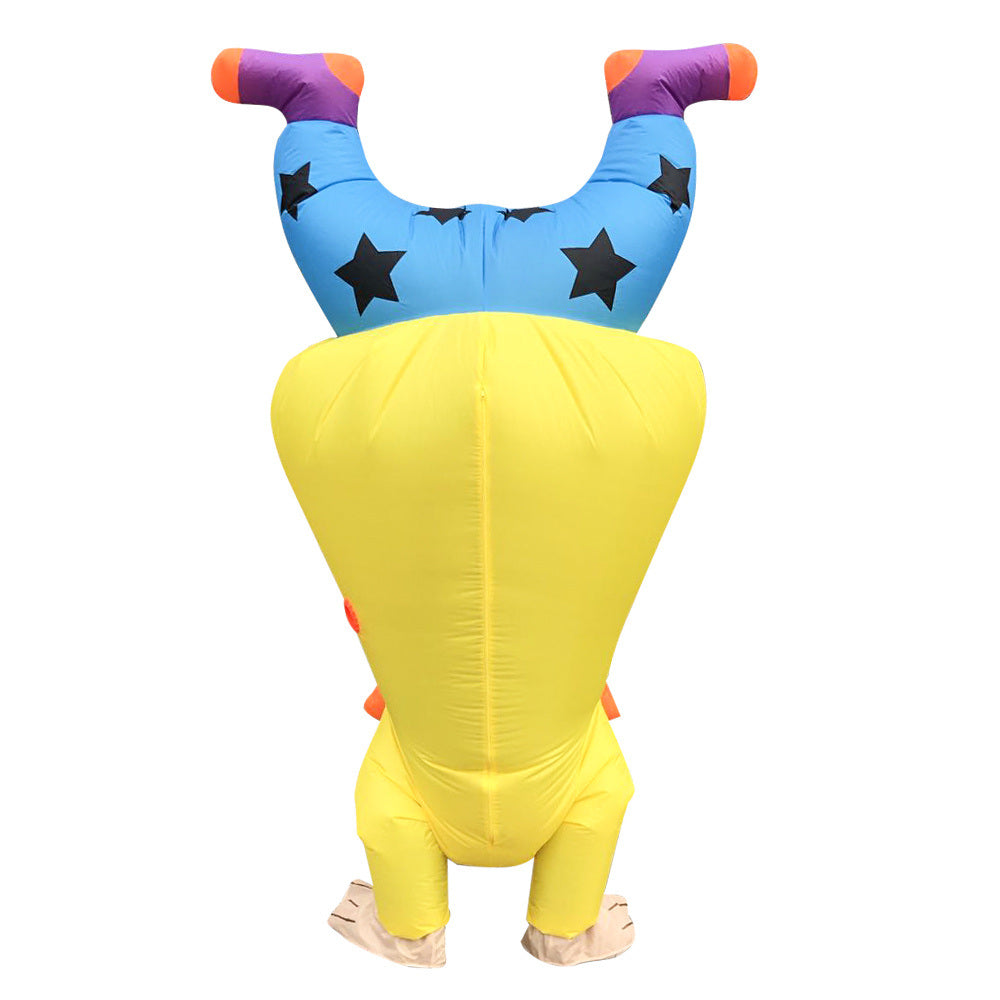 Handstand Clown Inflatable Costume Animal Halloween Costumes For Adult Men Women Cosplay Carnival Party Christmas Dress