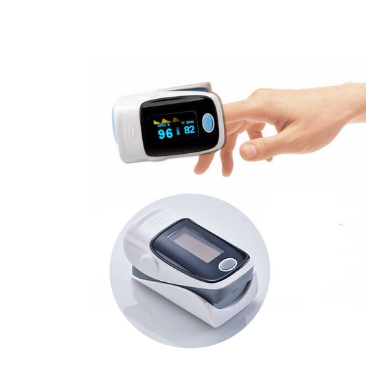 Fingertip Pulse, Oximeter, & Blood Oxygen Saturation Monitor; LED Display