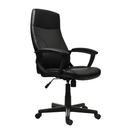 Techni Mobili Executive Office Chair; Medium Back, Black