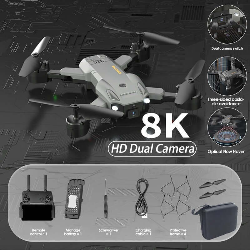 5G MiNi Drone 8K Profesional; GPS, HD 4K Aerial Photography