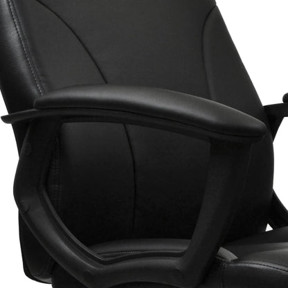 Techni Mobili Executive Office Chair; Medium Back, Black