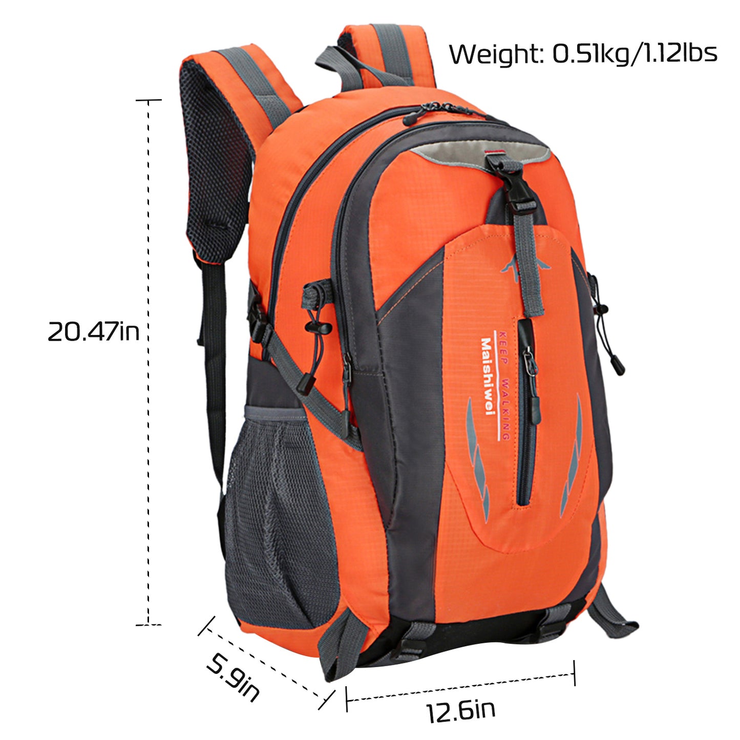 36L Outdoor Backpack Waterproof Daypack Travel Knapsack