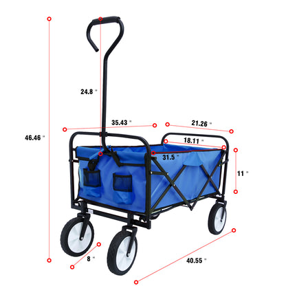 Folding Wagon; Garden, Shopping, Beach Cart