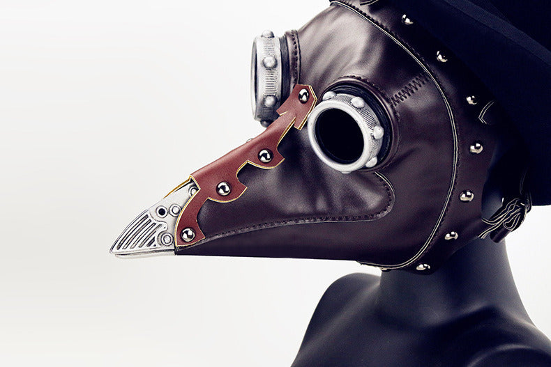 Black Friday Steampunk Halloween Plague Beak Doctor Mask Headgear