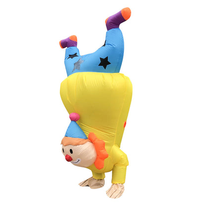 Handstand Clown Inflatable Costume Animal Halloween Costumes For Adult Men Women Cosplay Carnival Party Christmas Dress