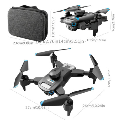 S69 Drone w/ HD Dual Camera & 3 Battery; 360° Obstacle Avoidance