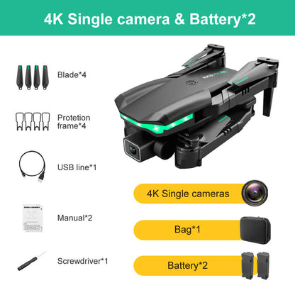 KK3 Pro Mini Drone; 4K Profession HD Dual Camera