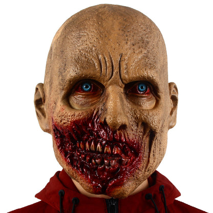 Scary Masks Halloween Horror Latex Mask Halloween Costumes Props Fancy Dress Party Zombie Full Head Mask