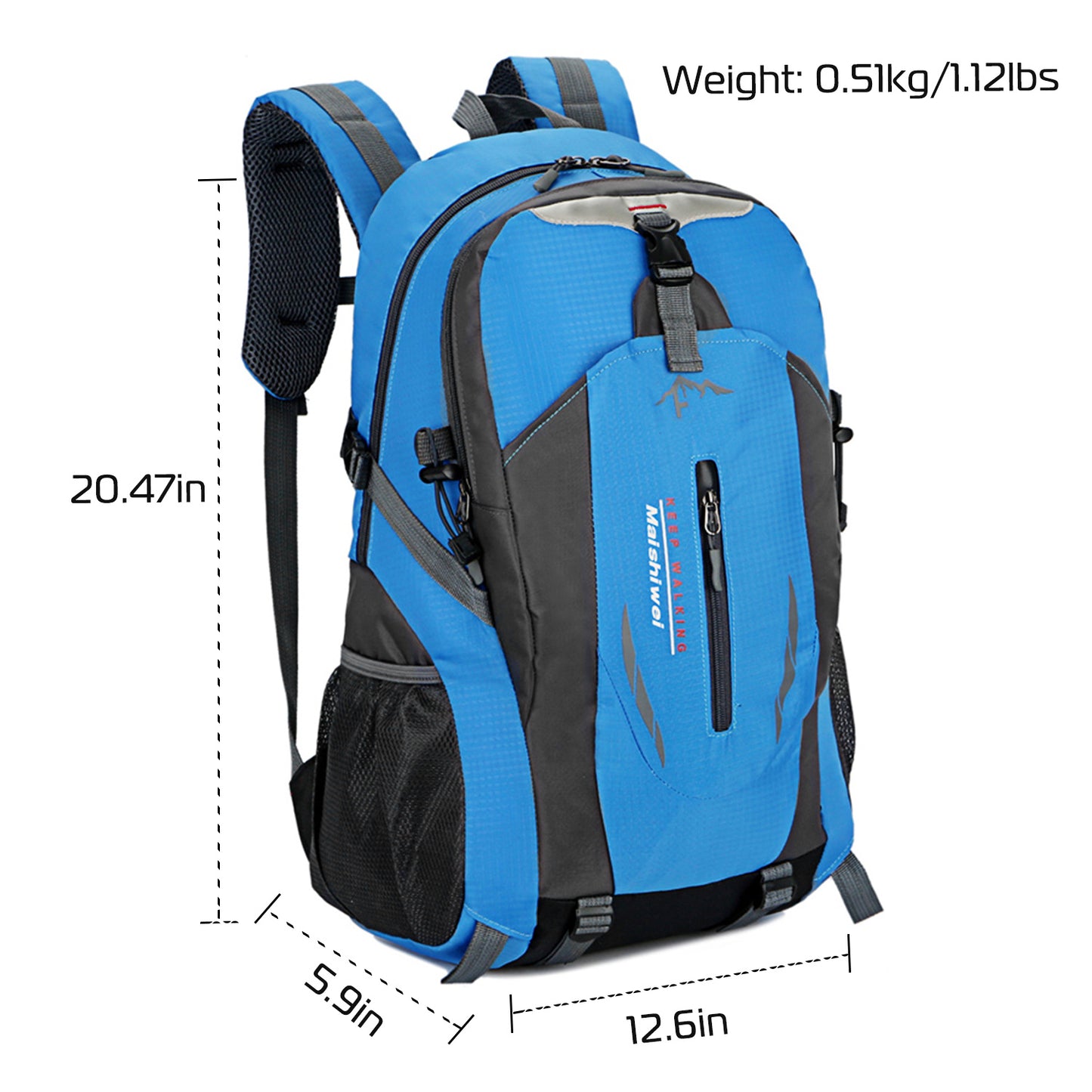 36L Outdoor Backpack Waterproof Daypack Travel Knapsack