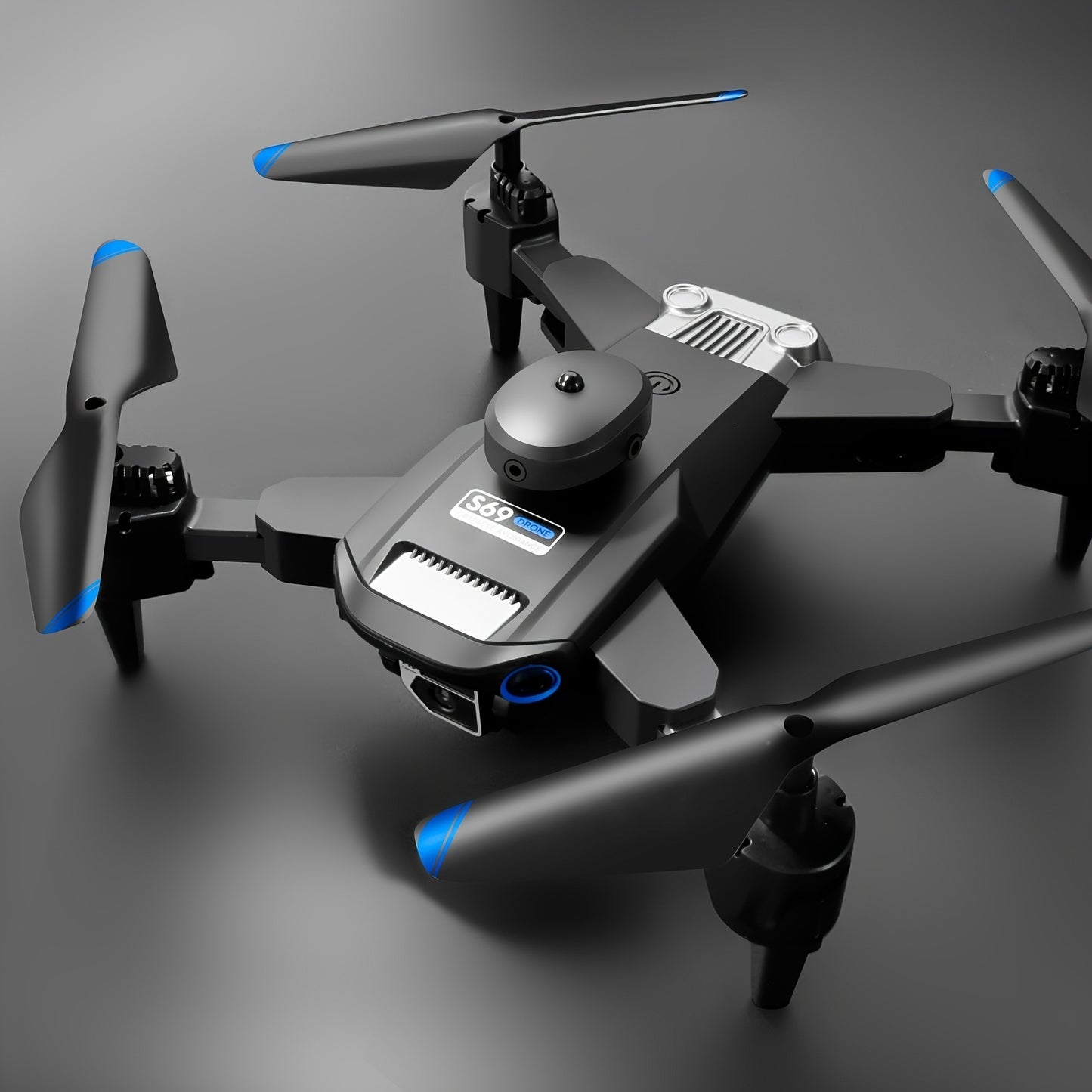 S69 Drone w/ HD Dual Camera & 3 Battery; 360° Obstacle Avoidance