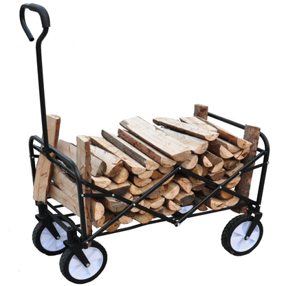 Folding Wagon; Garden, Shopping, Beach Cart