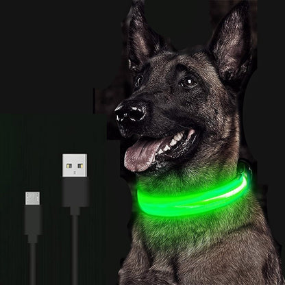 LED Glowing Dog/Cat Collar, Luminous Collar, Adjustable Safety Collar