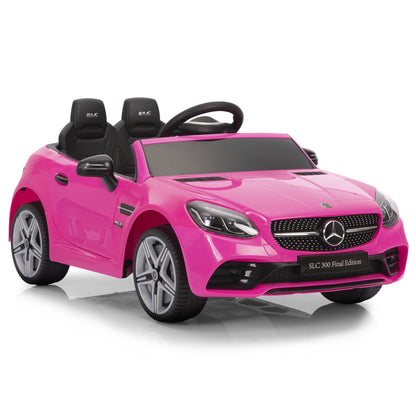 12V SLC300 Ride On Toy Car, w/ LED Lights, Horn, for Children 3-6