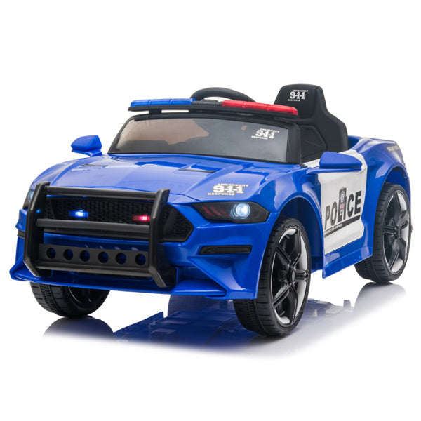 Battery operated ride on police car for kids