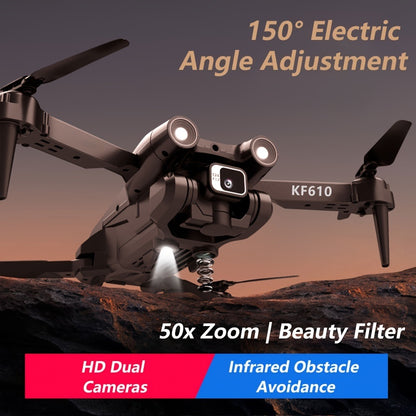 Dual Camera Drone; 3 Sides Obstacle Avoidance; Suitable For Beginners