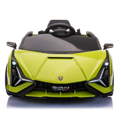 12V Electric Powered Ride on Car; green