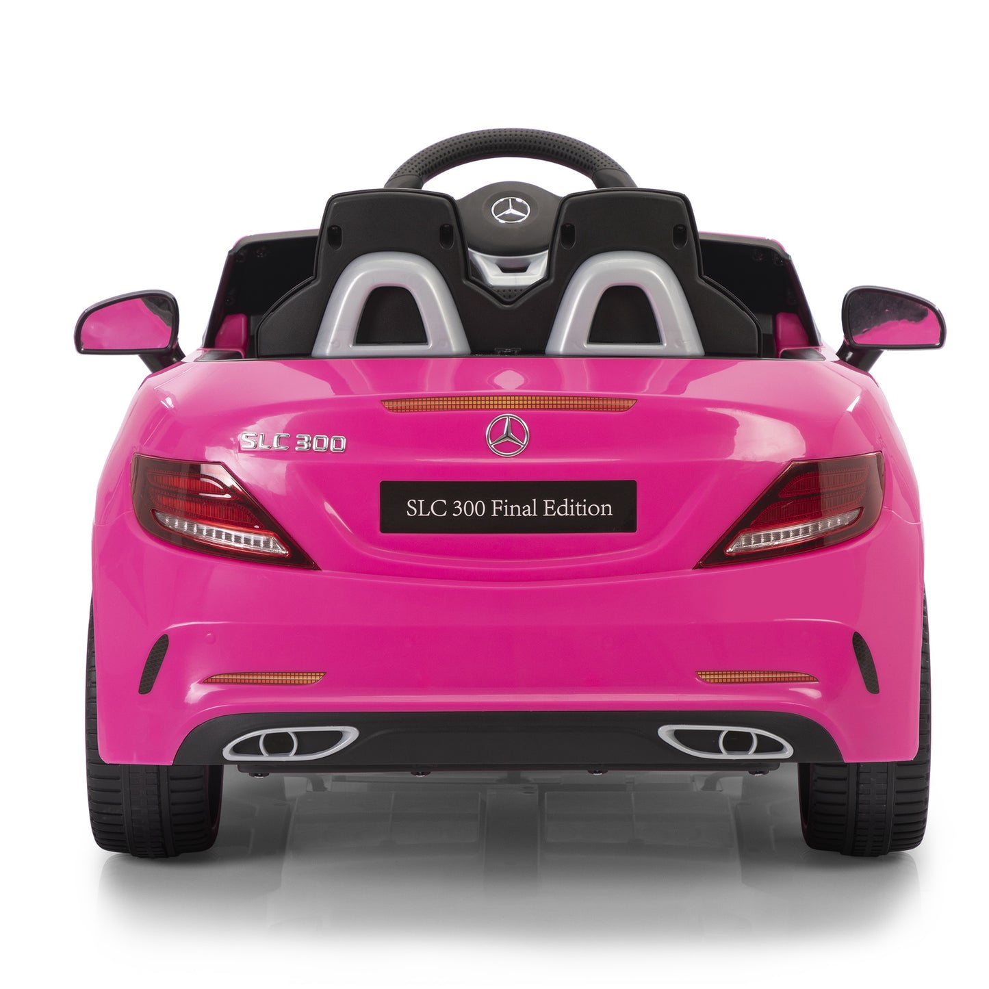 12V SLC300 Ride On Toy Car, w/ LED Lights, Horn, for Children 3-6