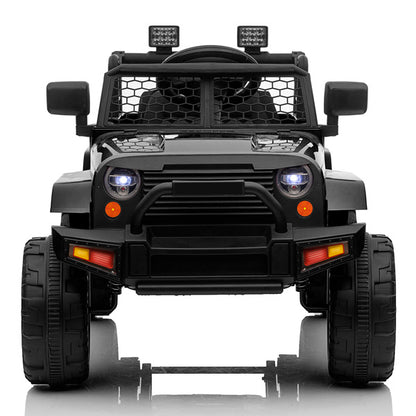 LEADZM Dual Drive Jeep;  12V 4.5A.h with 2.4G Remote Control, Black