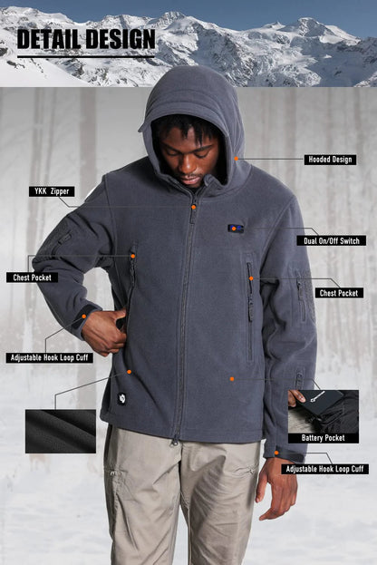 ANTARCTICA Fleece Heating Jacket