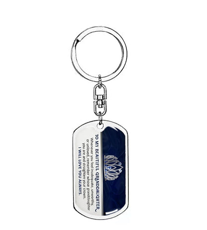 Christmas Holiday Metal Keychain - Second Chance Zone