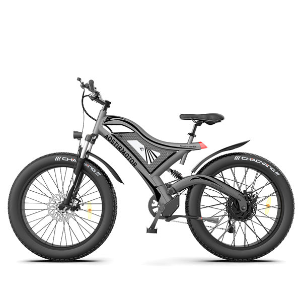 Hot Fat Tire Adults Electric Bicycle 26 In. Electric Mountain Bike; All Terrain e-bike Ebike 48V 15AH ; S18 - Second Chance Zone