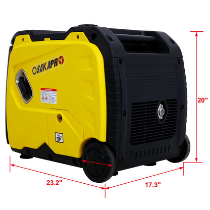 Super Inverter Generator 4500w portable; electric start, EPA compliant