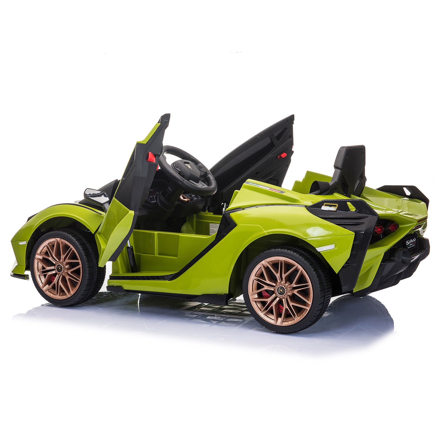 12V Electric Powered Ride on Car; green