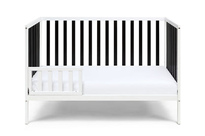 Deux Remi Island Crib White/Black