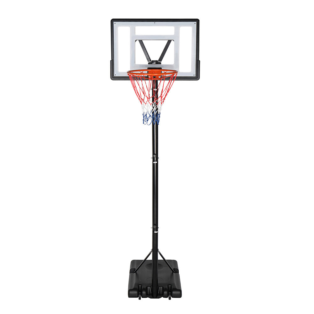 Outdoor Portable Basketball Goal; Adjustable Height 7ft - 10ft