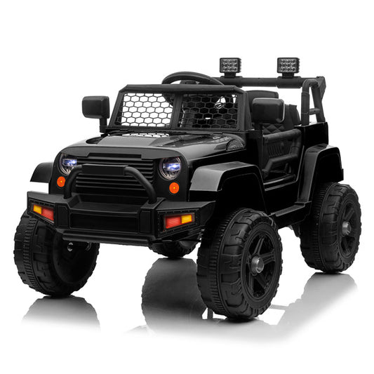 LEADZM Dual Drive Jeep;  12V 4.5A.h with 2.4G Remote Control, Black